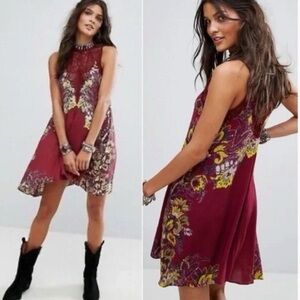Free People - Who's Sorry Now Slip Boho Dress